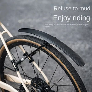 Guardabarros plano de alta calidad, placa de lluvia, <span class=keywords><strong>700C</strong></span>, azulejo de arcilla, tablero impermeable, ajuste extraíble, guardabarros para bicicleta, piezas de bicicleta - Product Image 4