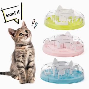 Jouet interactif pour chat, distributeur de friandises, bol puzzle, jouet d'alimentation pour chat d'intérieur - Product Image 1