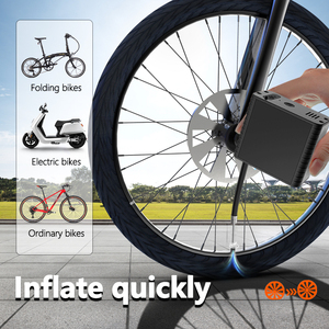 Electric Mini Air Pump Black Portable Fast Inflate for Basketball Tire Single Cylinder <b>Inflatable</b> Pump - Product Image 3
