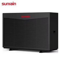 Pompe à chaleur monobloc commerciale Sunrain R290 A+++ ERP CE DC Inverter, climatiseur split, chauffe-eau