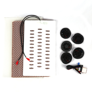 DC12V nouveau Design refroidisseur de Ventilation de siège de <span class=keywords><strong>voiture</strong></span> avec 5 ventilateurs et système de chauffage de fil d'alliage/système de Ventilation de chauffage de siège de <span class=keywords><strong>voiture</strong></span> - Product Image 1