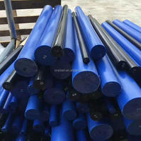 Extrusion capillaire en plastique, pièce noir, en NYLON, POM, pfte, PE, HDPE, barre