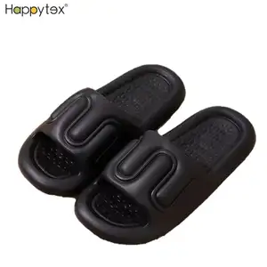 New Style Summer Women's Slippers Anti Slip Thick-Bottomed Home Slippers Soft EVA Bathroom Slippers For Home Indoor
