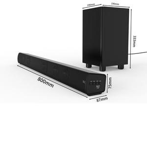 <span class=keywords><strong>Barre</strong></span> <span class=keywords><strong>de</strong></span> <span class=keywords><strong>son</strong></span> hi-fi 2.1, meilleur système sonore, pour home cinéma, à bas prix, livraison gratuite - Product Image 4