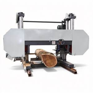 Heavy Duty Horizontal Band Saw Machine Large <b>Log</b> <b>Cutting</b> Saw Gantry Type Hardwood Sawmill Equipment For Timber Processing - Product Image 1