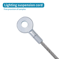 Câble de sécurité terminal en zinc galvanisé sur mesure pour suspension et fixation fiable de câbles en acier inoxydable