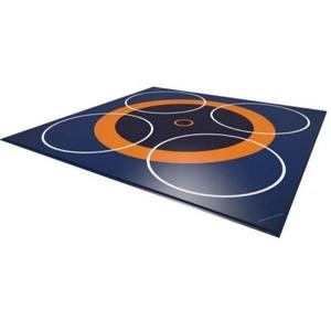 ブルー3+4ゾーン防水レスリング＆グラップリングマットカバー＆1×2m XPEフォームマット5cm/6cm厚エコフレンドリー - Product Image 4