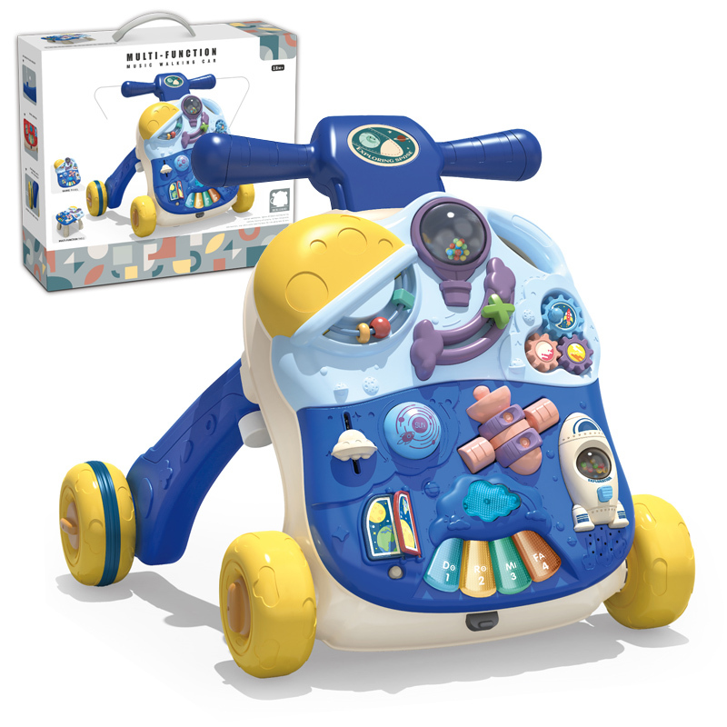 Kids High Quality Musical Push Walkers