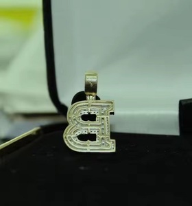 Colgante de Hip Hop para hombre de la mejor calidad, collar de diamantes de moissanita con corte de baguette completamente helado VVS1 VVS - Product Image 2