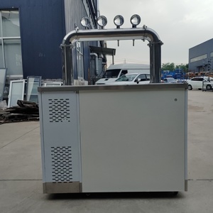 Sistema dispensador <span class=keywords><strong>de</strong></span> <span class=keywords><strong>cerveza</strong></span> listo para enviar 4 Tap D-Type 220V <span class=keywords><strong>con</strong></span> manómetro y control <span class=keywords><strong>de</strong></span> flujo para <span class=keywords><strong>cerveza</strong></span> artesanal - Product Image 4