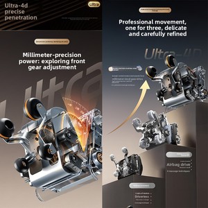 Poltrona Massaggiante Oaks per Uso Domestico, Automatica Multifunzionale Elettrica a Capsula Spaziale, con Guida SL 4D, per Anziani - Product Image 4