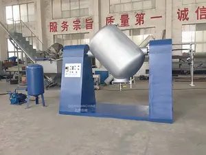Vacuum Dryer Price Rotary Cylindrical Vacuum Tumble Dryer For Plastic Powder Chips Granules