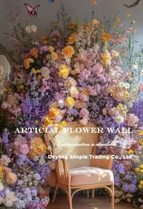 Grand bouquet de fleurs artisanales en tricot, roses et tournesols en <span class=keywords><strong>laine</strong></span> et coton, bouquet de fleurs au crochet pour cadeau - Product Image 6