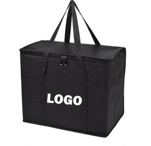 Sac isotherme personnalisé OEM ODM imprimé, sac de livraison alimentaire portable réutilisable, sac d'épicerie avec logo - Product Image 1