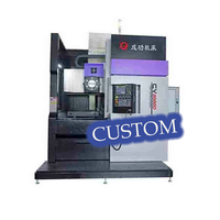 Equipo de Torneado de Metal de Alimentación Automática de Funcionamiento Suave y Ahorro de Energía para Fabricación de Moldes, Torno Vertical CNC