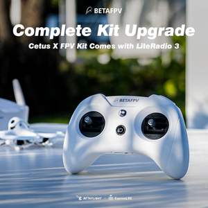 Комплект BETAFPV Cetus X FPV: полетный контроллер Betaflight FC, передатчик LiteRadio 3, камера C04, очки VR03. Удобный для начинающих, продвинутый комплект RTF. Летайте быстрее. - Product Image 5