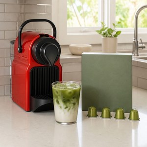 Cápsulas de Matcha Puro Ceremonial Compatible para Adelgazar |   Cápsulas de Té Verde Orgánico (Matcha Latte <span class=keywords><strong>Mocha</strong></span>) en Caja/a Granel/en Taza OEM - Product Image 2