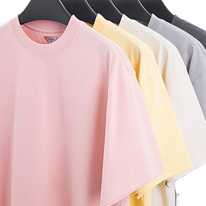 Unisex Solid Knitted Polyester Bulk Regular Fit Blank T-shirts Customized Design Your Own Printing <b>LOGO</b> - Product Image 1