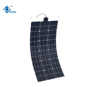 Panneaux solaires <span class=keywords><strong>semi</strong></span>-flexibles 100W ZW-100W-18VF Chargeur solaire portable pliable 18V Chargeur de panneaux solaires léger - Product Image 2