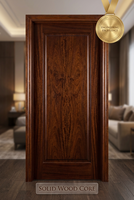 Porte intérieure en MDF style Shaker certifiée FSC pour cuisine et salle de bain, à peindre soi-même, garantie 1 an, vente en gros