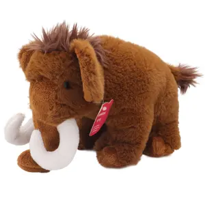 Customizable factory shipment plush toy elephant forest animal stuffed toy mammoth large animal