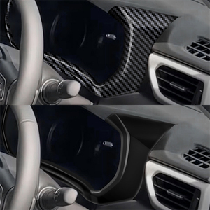 Ốp viền màn hình LCD, bảng điều khiển nội thất xe hơi kiểu sợi carbon ABS cho Suzuki <span class=keywords><strong>SWIFT</strong></span> 2024 2025, tay lái bên phải - Product Image 6