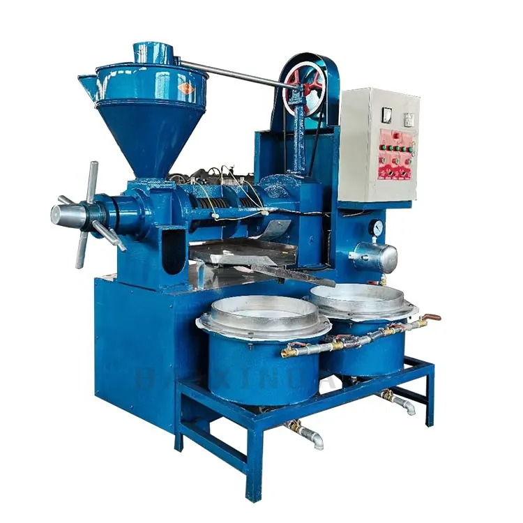 Cooking oil production line screw crude palm fruits oil press machine