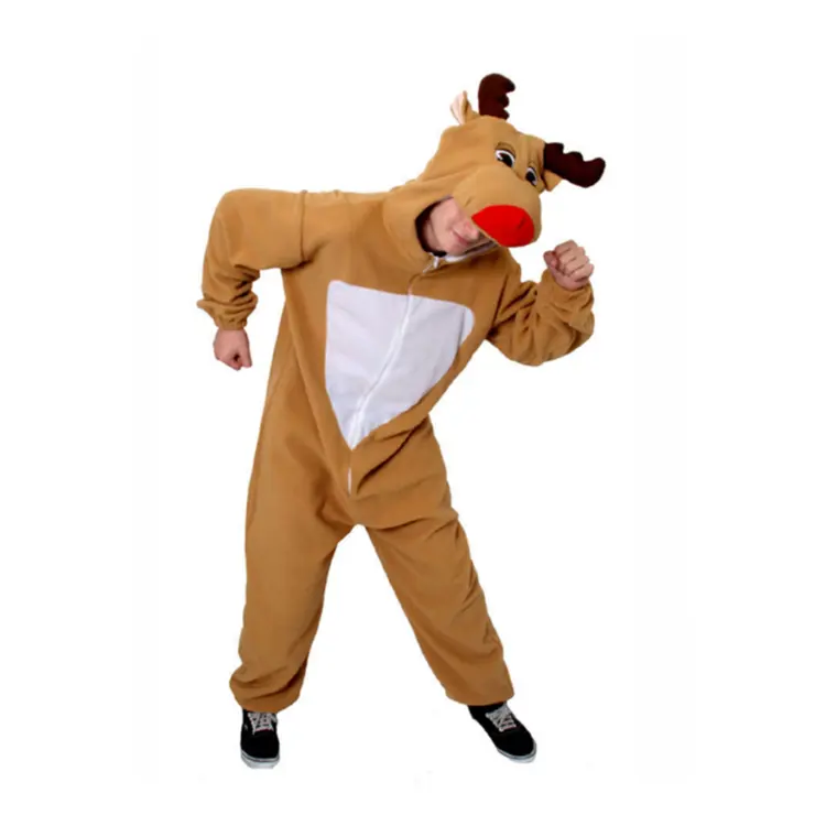 Halloween Children's Day jumpsuits cosplay party elk reindeer costume ...