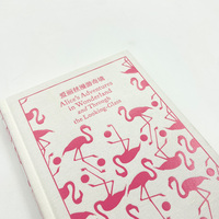 Carnet personnalisé à couverture rigide en lin, journal imprimé en usine avec reliure spirale et fil.