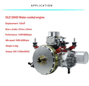 Motor para Drones DLE120HD de Fábrica, 7.2kw, Refrigerado por Agua, Generador Híbrido de Electricidad, Motor de Gasolina, Kit Eléctrico - Product Image 6