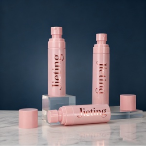 Botella de Tónico Nano de 60/100 ml con Hombro Plano, Color Rosa, Botella de Spray Fijador de Maquillaje, Botella de Spray Mini de 80 ml con Pulverizador Fino Hidratante - Product Image 1