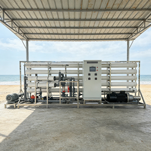 Equipo de Desalinización por Ósmosis Inversa de Agua de Mar SWRO 5000 L/H, 100T/D, Purificación de Agua Marina para Resorts Isleteros, Energía Solar - Product Image 2