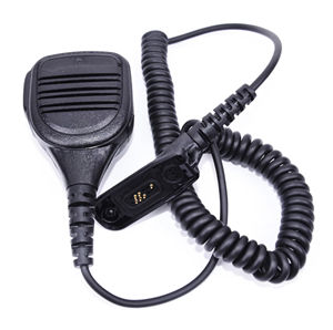 Microphone portable sans fil avec haut-parleur, micro avec bouton PTT Inrico HMM-T19, interphone pour appel d'urgence SOS - Product Image 5