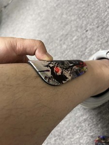 Dành cho người lớn tùy chỉnh in ấn trống thăng hoa biểu tượng tùy chỉnh bóng đá bảo vệ ống chân Polyester Mini <span class=keywords><strong>Shin</strong></span> Pads - Product Image 3