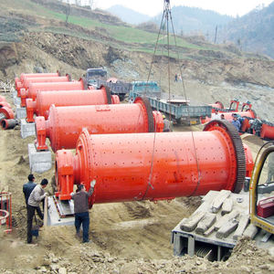 Small <b>Mining</b> Ball Mill Made of High-quality Steel Equipped with an AC Motor Customizable Size Grinding <b>Machine</b> - Product Image 2