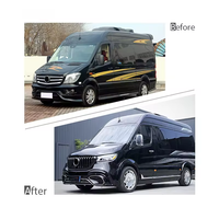 Kit Konversi Grill Bumper Lampu Depan Model W906 ke W907 untuk Mercedes Benz Sprinter 2015-2022