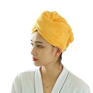 Super Absorbant Logo Personnalisé Femmes Séchage Rapide Enveloppé Cheveux Turban Cap Microfibre Cheveux <span class=keywords><strong>Serviette</strong></span> - Product Image 1