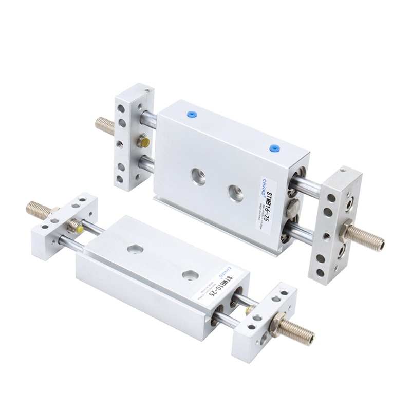 Double Piston Rod Air Actuator Stmb Bore 16mm Stroke 25/50/75/100/125/150 Slide Table Pneumatic Lift Cylinder