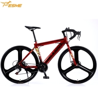 Nouveau modèle de vélo de route complet OEM 700c, cadre en aluminium, jantes, roues, vélo de course unisexe, en stock