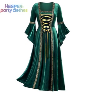 Robe vintage HESPER, vêtements royaux, costumes médiévaux, costume de carnaval, costume de cosplay, style rétro du Moyen Âge, robe longue - Product Image 3