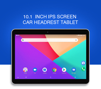 10.1 인치 안드로이드 11 IPS 스크린 자동차 모니터 뒷좌석 플레이어 지원 4G 안드로이드 자동차 머리 받침