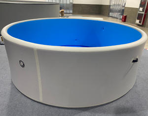 Piscina Gonfiabile per Bambini di Grandi Dimensioni, Portatile, in PVC, per Divertimento Acquatico Familiare, Materiale Drop Stitch - Product Image 6