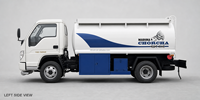 Camion-citerne à carburant Foton 6000L avec distributeur de carburant, directement de l'usine