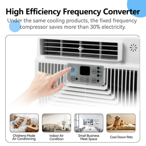 เครื่องปรับอากาศแบบพกพา 2600BTU 300W ประหยัดพลังงาน พร้อมรีโมทคอนโทรล ขนาดเล็ก เหมาะสำหรับบ้านเคลื่อนที่ สำนักงาน แคมป์ปิ้ง พื้นที่สำหรับสัตว์เลี้ยง ใช้แบตเตอรี่  ปลั๊กแบบ US สำหรับรถยนต์ - Product Image 5