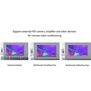 All in a 108 - inch 135 - inch 163 - inch mobile education led <b>screen</b> remote video conference room <b>wall</b> light emitting diode dis - Product Image 2