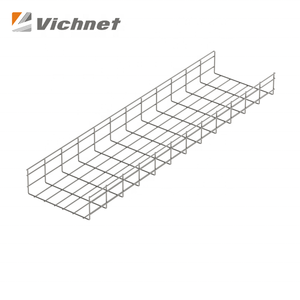Prix favorable personnalisé <span class=keywords><strong>Electro</strong></span> Wire Channel Basket Plateau de gestion des câbles Plateaux en treillis métallique galvanisé Câble - Product Image 4