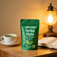 Wholesale Yerba Mate Instant Tea Powder Food Grade Customizable Quantity 24-Month Shelf Life