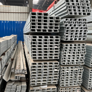 Profilé en acier laminé à chaud en forme <span class=keywords><strong>de</strong></span> U/C, section SS400, galvanisé, 6m-12m, norme ASTM/JIS Q235/Q345, poinçonnage, soudage, poutre en U - Product Image 6