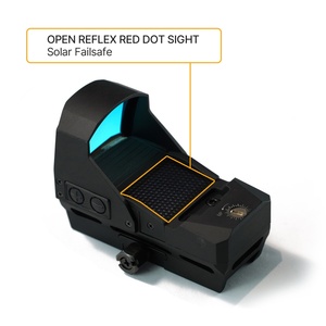 BANGBANG Reflex Red Dot Sight 1X à énergie solaire, 9 niveaux de luminosité optique, tourelles réglables par outil pour l'entraînement en extérieur - Product Image 4