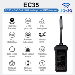 Waterproof 4G GPS <b>Tracking</b> <b>Device</b> Mini Real Time Vehicle Tracker Dustproof Car Motorcycle GPS GT06 Protocol EC35 - Product Image 6